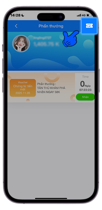 Hướng dẫn kiểm tra khuyến mãi tải APP 4.png