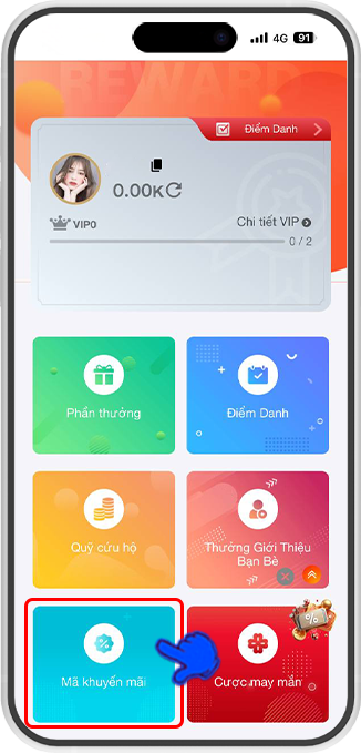 Hướng dẫn nhận CODE khuyến mãi Jin88 3.png